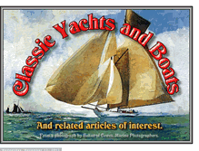 Tablet Screenshot of classic-yachts.blogspot.com