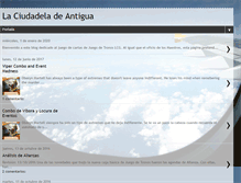 Tablet Screenshot of ciudadeladeantigua.blogspot.com