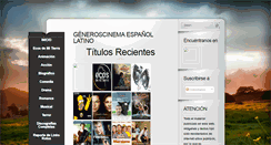 Desktop Screenshot of generoscinema.blogspot.com