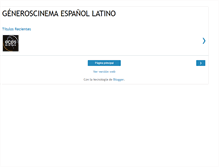 Tablet Screenshot of generoscinema.blogspot.com