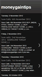Mobile Screenshot of moneygaintips.blogspot.com