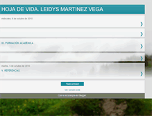 Tablet Screenshot of hojadevidaleidysmartinezvega.blogspot.com