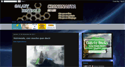 Desktop Screenshot of galaxysentinels.blogspot.com