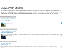 Tablet Screenshot of cruisingwithchildren.blogspot.com