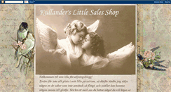 Desktop Screenshot of kullanderslittlesalesshop.blogspot.com