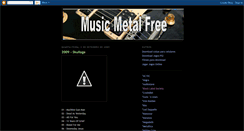 Desktop Screenshot of music-metal-free-blacklabelsociety.blogspot.com