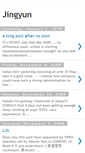 Mobile Screenshot of jingyun-jyjy.blogspot.com