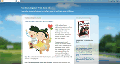 Desktop Screenshot of get-back-together-with-ex.blogspot.com