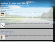 Tablet Screenshot of get-back-together-with-ex.blogspot.com