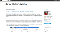 Desktop Screenshot of hamidshahid.blogspot.com