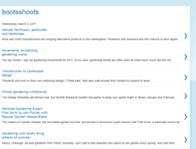 Tablet Screenshot of bootsshoots.blogspot.com
