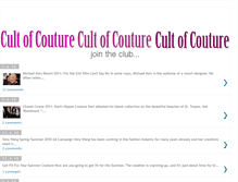 Tablet Screenshot of cultofcouture.blogspot.com