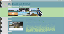 Desktop Screenshot of mybackpackdiaries.blogspot.com