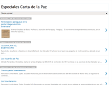 Tablet Screenshot of cartadelapaz-especiales.blogspot.com