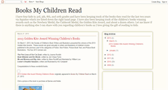 Desktop Screenshot of books-my-children-read.blogspot.com