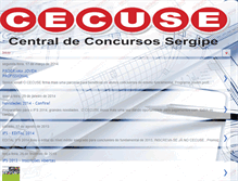 Tablet Screenshot of cecuseconcursos.blogspot.com