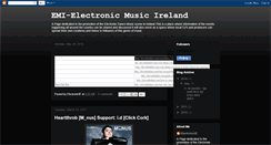 Desktop Screenshot of electronicmusicireland.blogspot.com