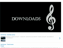 Tablet Screenshot of albumdarkthrone.blogspot.com