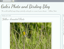 Tablet Screenshot of galesphotoblog.blogspot.com