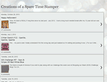 Tablet Screenshot of creationsofasparetimestamper.blogspot.com