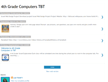 Tablet Screenshot of 4thgradecomputerstbt.blogspot.com