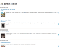 Tablet Screenshot of mapetitecopine.blogspot.com