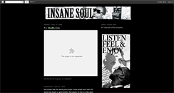 Desktop Screenshot of insane-soul.blogspot.com