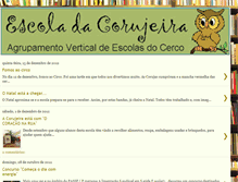 Tablet Screenshot of escoladacorujeira.blogspot.com