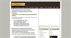 Desktop Screenshot of jnturesultportal.blogspot.com