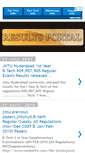 Mobile Screenshot of jnturesultportal.blogspot.com