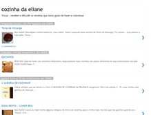 Tablet Screenshot of cozinhadaeliane.blogspot.com