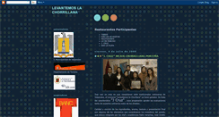 Desktop Screenshot of levantemoslachorrillana.blogspot.com