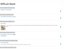Tablet Screenshot of difficultdeath.blogspot.com