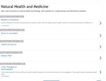 Tablet Screenshot of naturesmed.blogspot.com