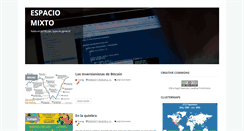 Desktop Screenshot of espaciomixto.blogspot.com