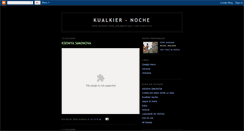 Desktop Screenshot of kualkier-noche.blogspot.com