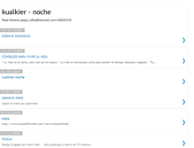 Tablet Screenshot of kualkier-noche.blogspot.com
