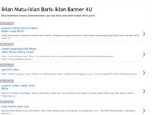 Tablet Screenshot of iklanmutu.blogspot.com