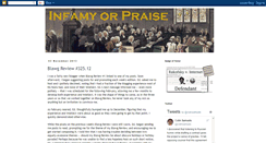 Desktop Screenshot of infamyorpraise.blogspot.com