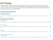 Tablet Screenshot of ldstheology.blogspot.com