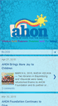 Mobile Screenshot of ahonfoundation.blogspot.com