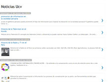 Tablet Screenshot of noticias-ucv.blogspot.com
