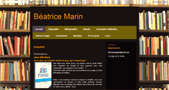 Desktop Screenshot of beatricemarin.blogspot.com