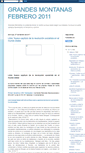 Mobile Screenshot of grandesmontanas1102.blogspot.com