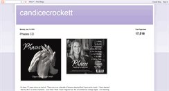 Desktop Screenshot of candicecrockett.blogspot.com