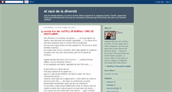 Desktop Screenshot of elracodeladiversio.blogspot.com