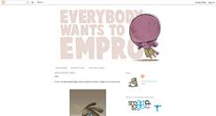 Desktop Screenshot of everybodywantstobeempro.blogspot.com