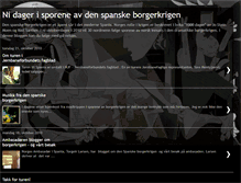 Tablet Screenshot of borgerkrig.blogspot.com