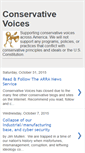Mobile Screenshot of conservativevoicesus.blogspot.com