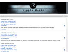 Tablet Screenshot of groovesandripples.blogspot.com